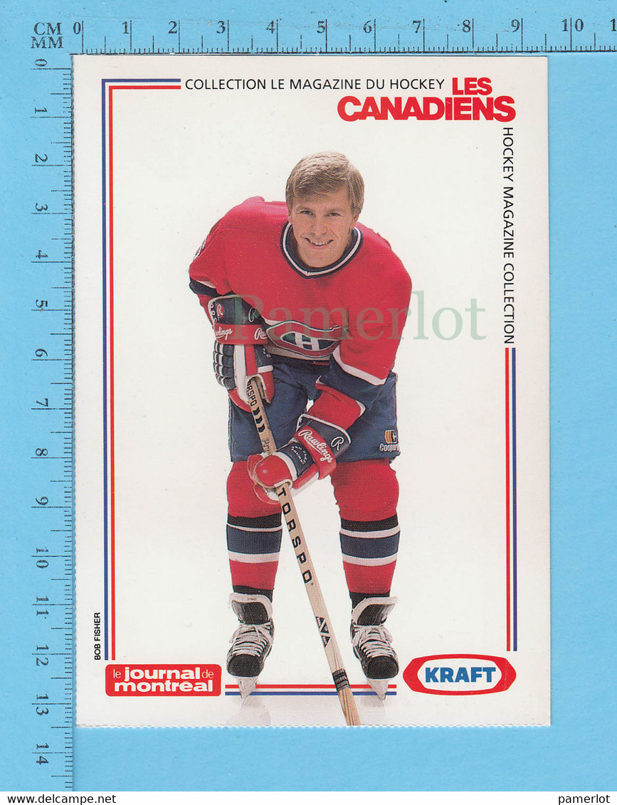 Hockey - Mats Naslund # 26  + Statistique, Commandité Par Kraft Et Le Journal De Montreal, C:1990 - 1980-1989