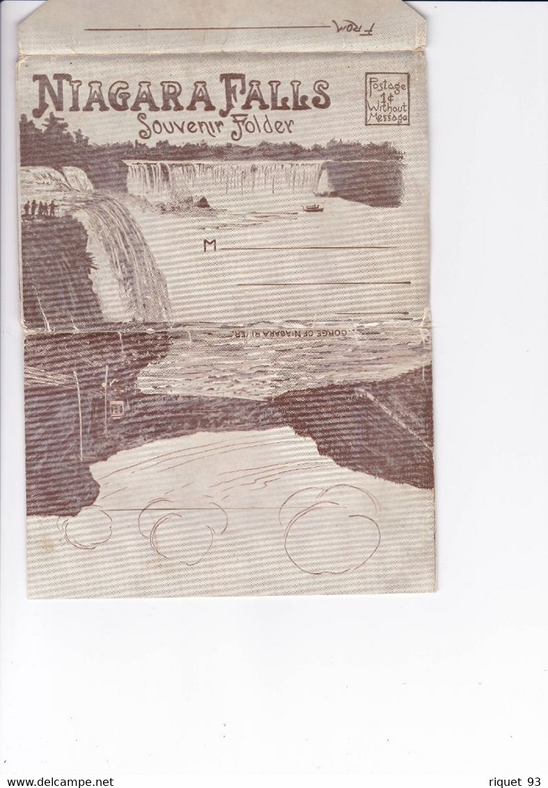 NIAGARA FALLS - Souvenir Folder - Other & Unclassified