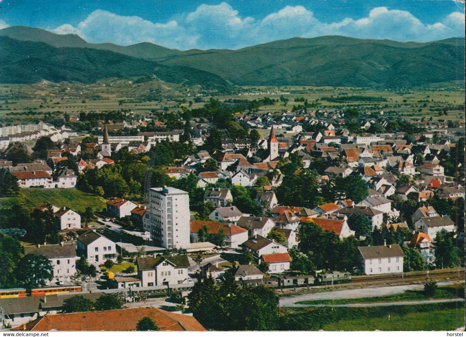 D-79189 Bad Krozingen - Railway Station - Bahnhof - Autorail - Eisenbahn - Lokomotive - E-Lok - Nice Stamp - Bad Krozingen