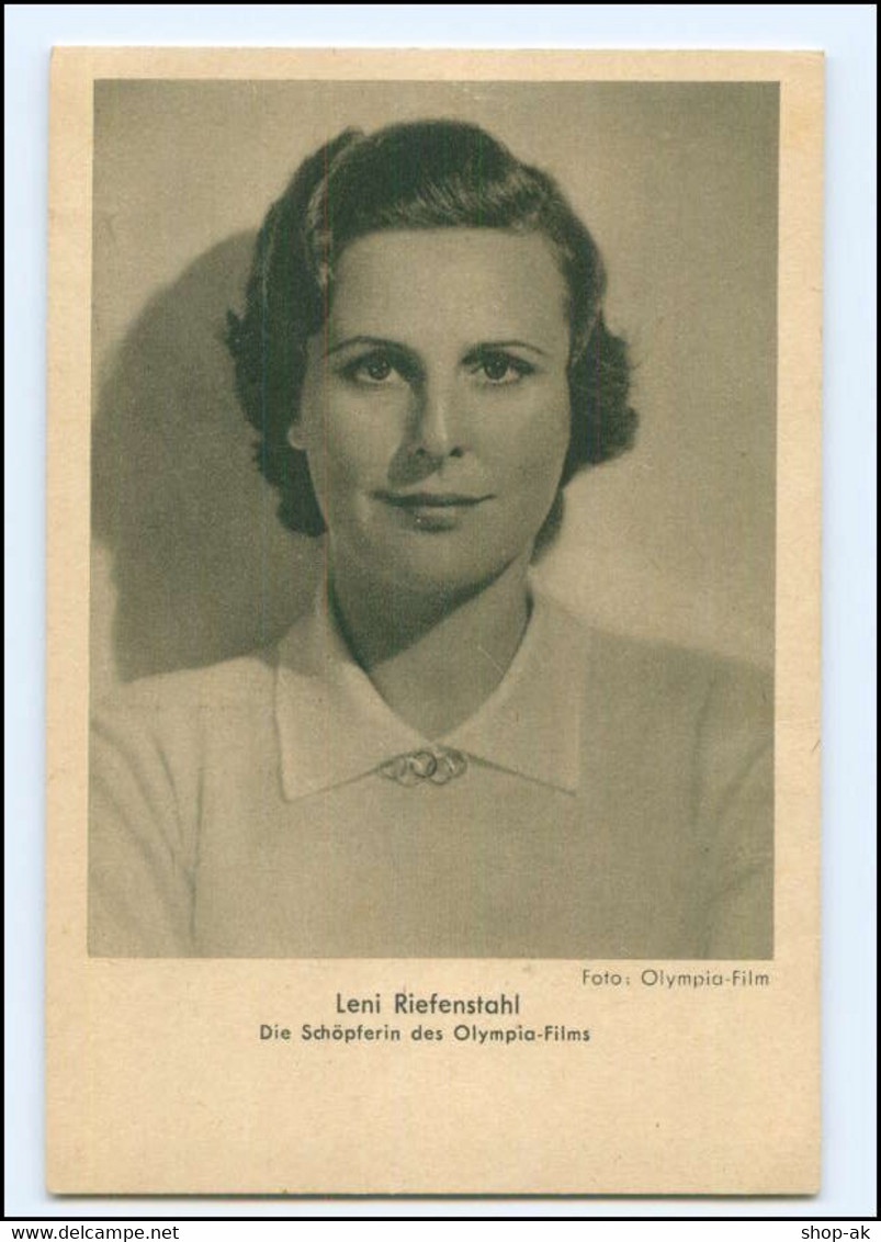 XX14948/ Leni Riefenstahl AK Ca. 1936 - Artisti