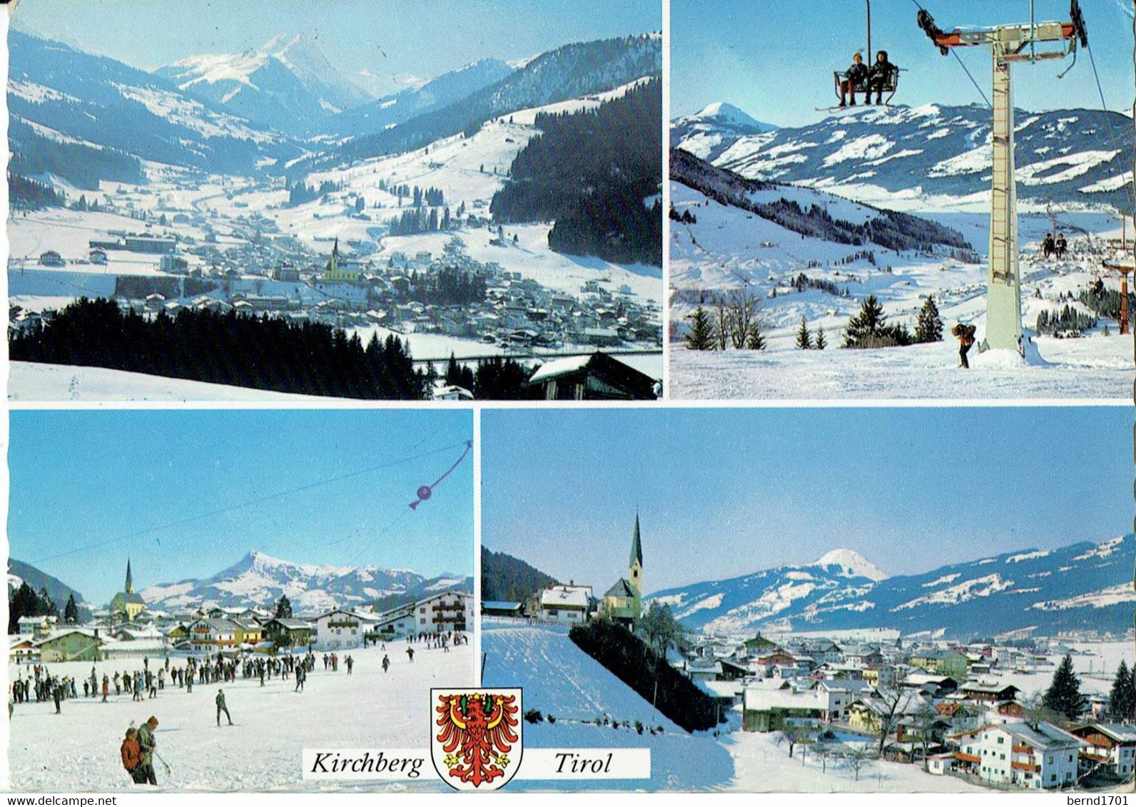 Österreich / Austria # Kirchberg - Postkarte Echt Gelaufen / Postcard Used (f1600) - Kirchberg