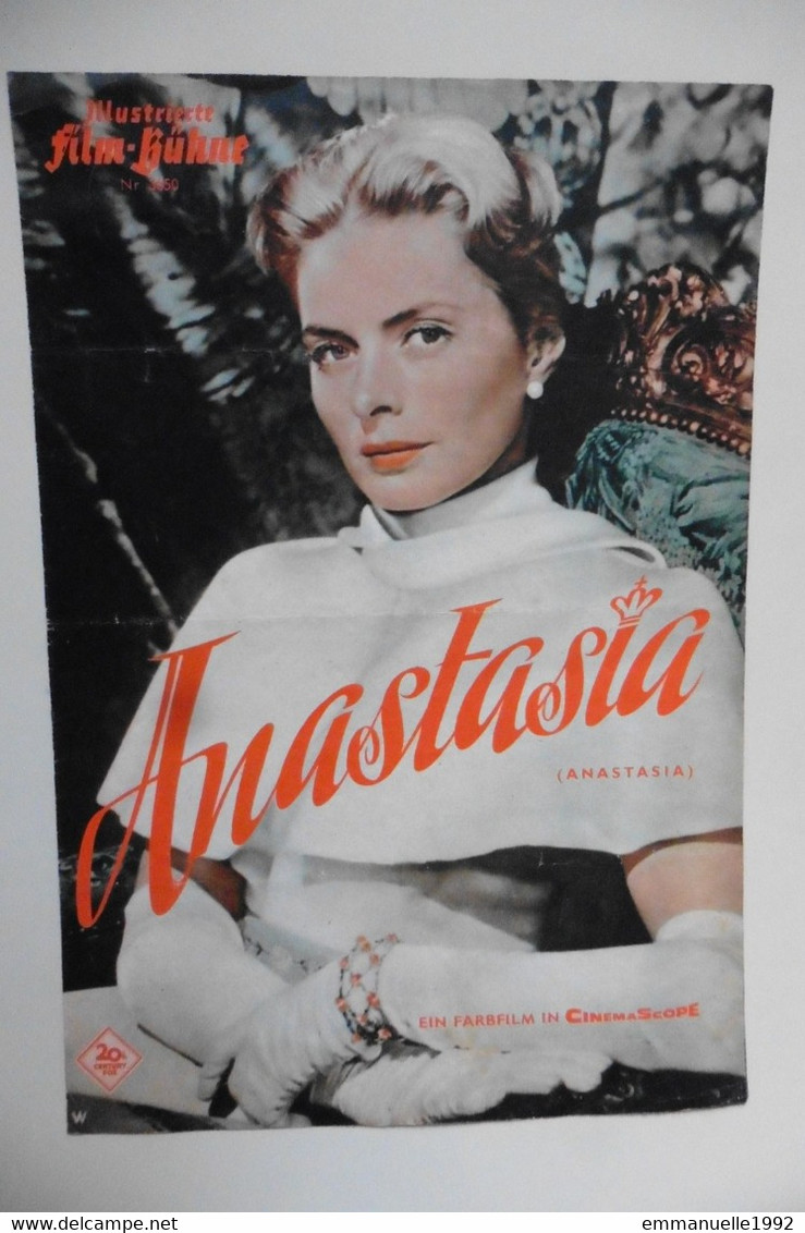 Illustrierte Film-Bühne Nr 3650 Anastasia Ingrid Bergman Enigme Romanov Russie - Películas & TV