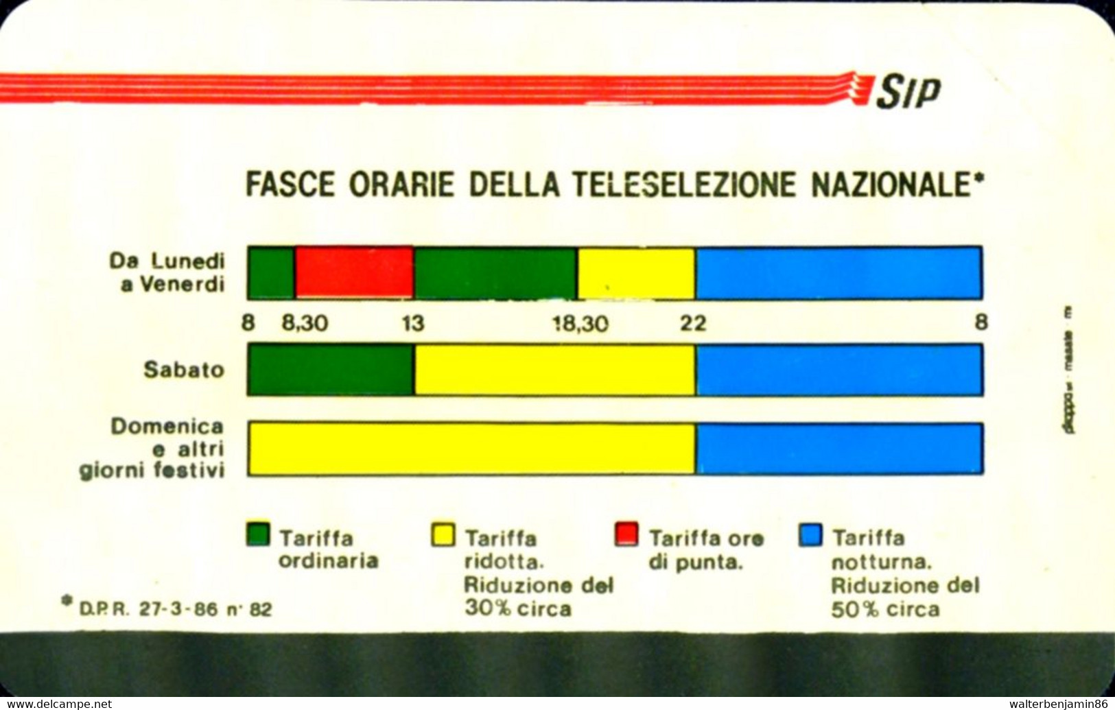 G 13 C&C 1112 SCHEDA NUOVA MAGNETIZZATA FASCE ORARIE 06.90 5 PIK COME FOTO - Pubbliche Tematiche