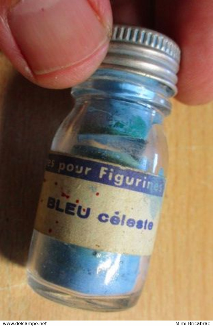 ABT21 Pot De Peinture ABT Des Années 70 : TEINTES POUR FIGURINES / BLEU CELESTE Pour Collectionneurs - Decalcografie