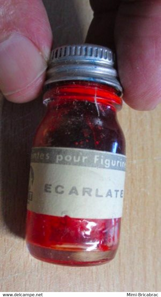 ABT21 Pot De Peinture ABT Des Années 70 : TEINTES POUR FIGURINES / ECARLATE Pour Collectionneurs - Transfer