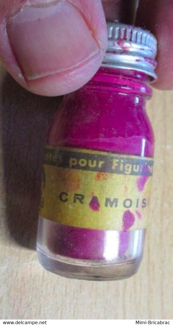 ABT21 Pot De Peinture ABT Des Années 70 : TEINTES POUR FIGURINES / CRAMOISI Pour Collectionneurs - Transfer