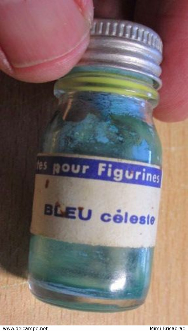 ABT21 Pot De Peinture ABT Des Années 70 : TEINTES POUR FIGURINES / BLEU CELESTE Pour Collectionneurs - Transfer