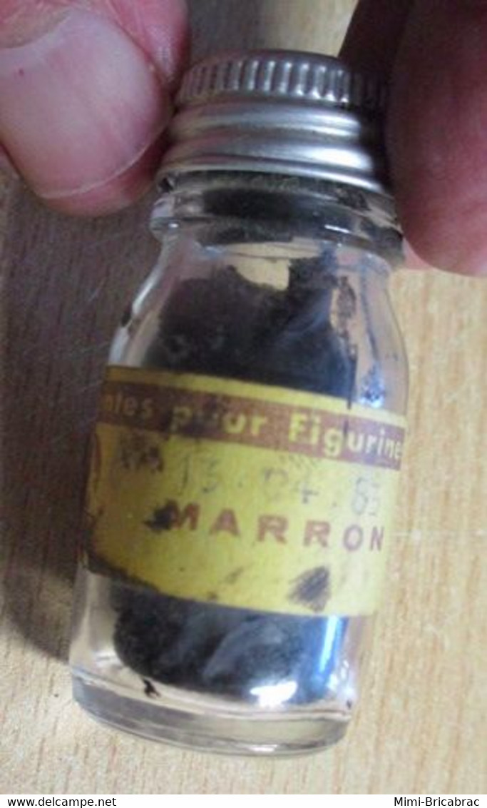 ABT21 Pot De Peinture ABT Des Années 70 : TEINTES POUR FIGURINES / MARRON Pour Collectionneurs - Transfer