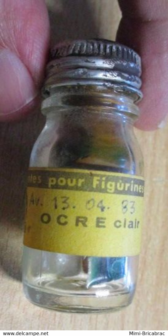 ABT21 Pot De Peinture ABT Des Années 70 : TEINTES POUR FIGURINES / OCRE CLAIR Pour Collectionneurs - Decalcografie