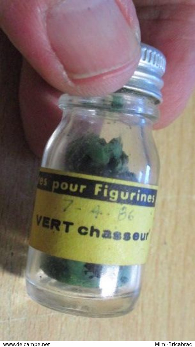 ABT21 Pot De Peinture ABT Des Années 70 : TEINTES POUR FIGURINES / VERT CHASSEUR Pour Collectionneurs - Transfer