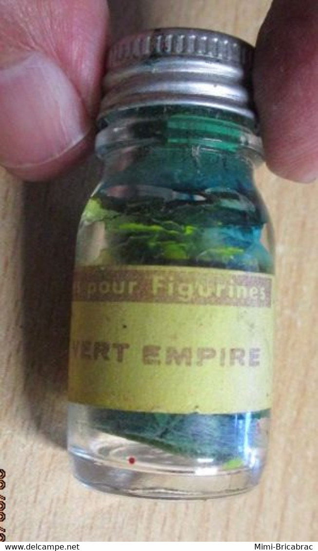 ABT21 Pot De Peinture ABT Des Années 70 : TEINTES POUR FIGURINES / VERT EMPIRE Pour Collectionneurs - Decalcografie