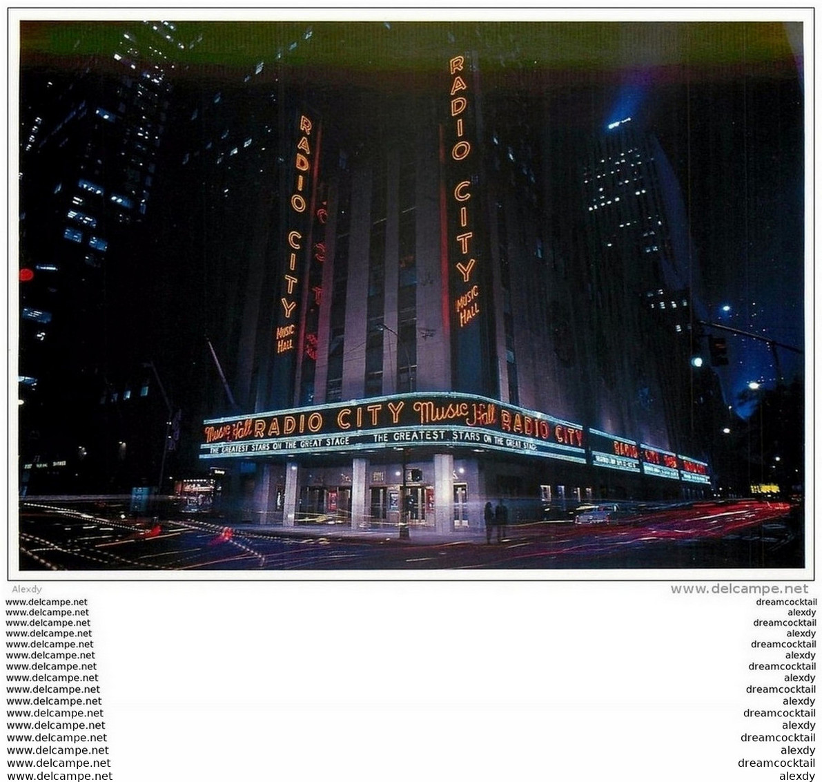 Photo Cpm Cpsm NEW YORK. Radio City Music Hall - Otros & Sin Clasificación