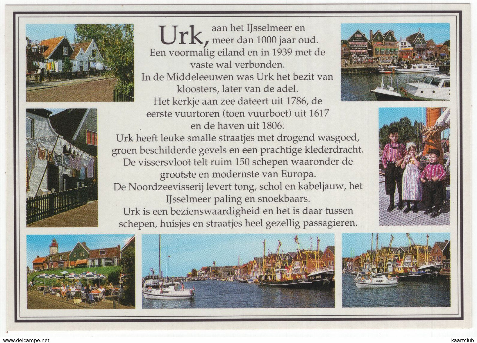Urk, 'aan Het IJsselmeer En Meer Dan 1000 Jaar Oud...' -  (Holland/Nederland) - Nr. URK 36 - Urk