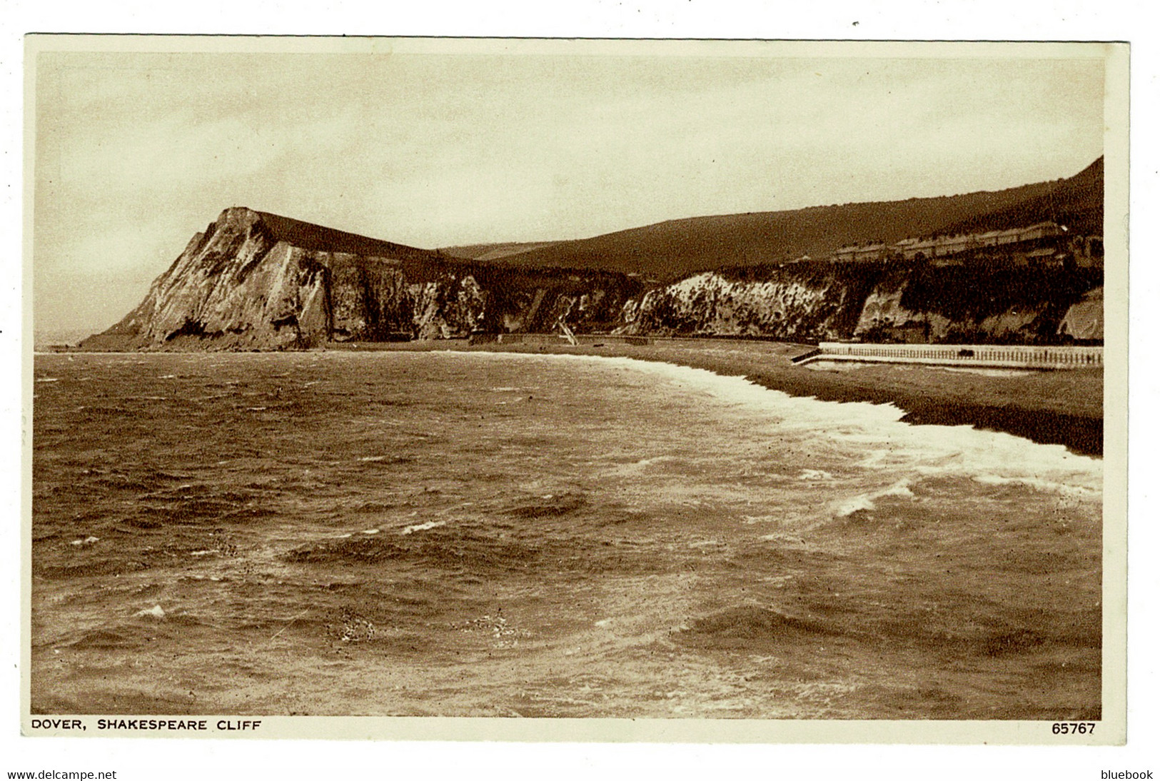 Ref 1496 - Unused Postcard - Shakespeare Cliff - Dover Kent - Dover