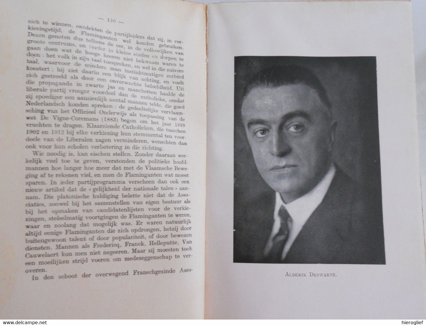 DE VLAAMSCHE BEWEGING van 1905 tot 1930 - 2 delen door Maurits Basse Ledeberg Gent vlaamse vlaanderen