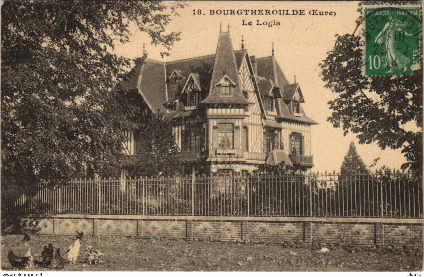 CPA BOURGTHEROULDE Le Logis (1149317) - Bourgtheroulde