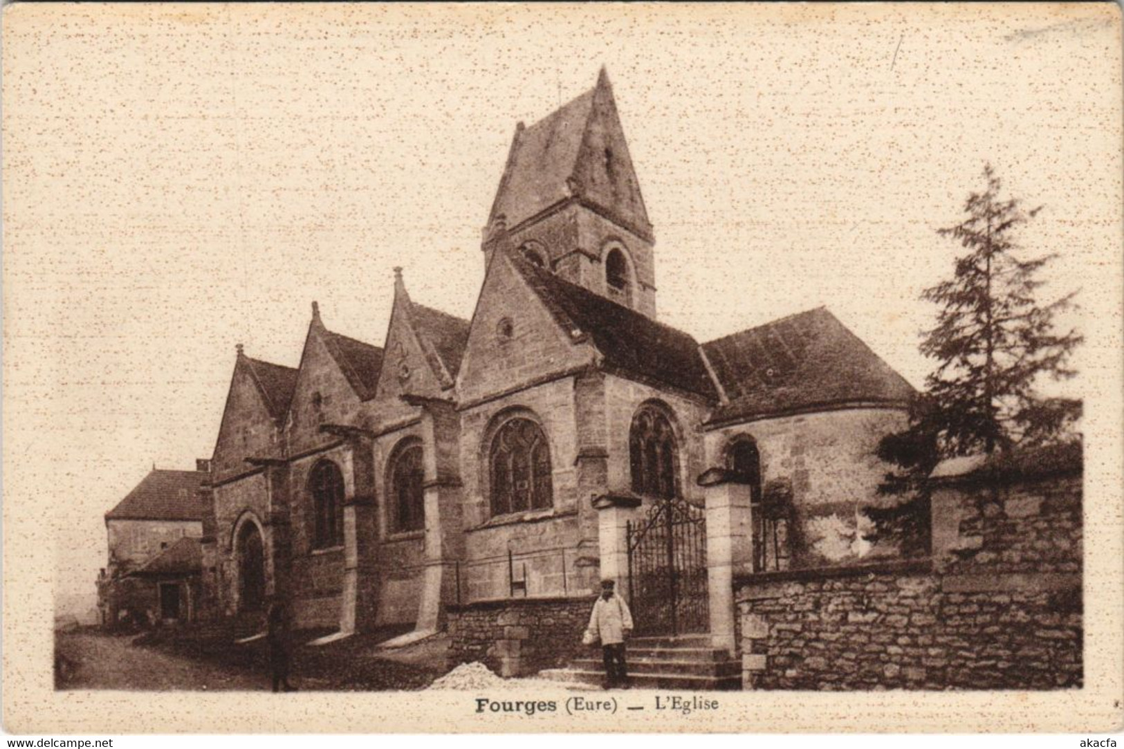 CPA FOURGES L'Eglise (1149357) - Fourges