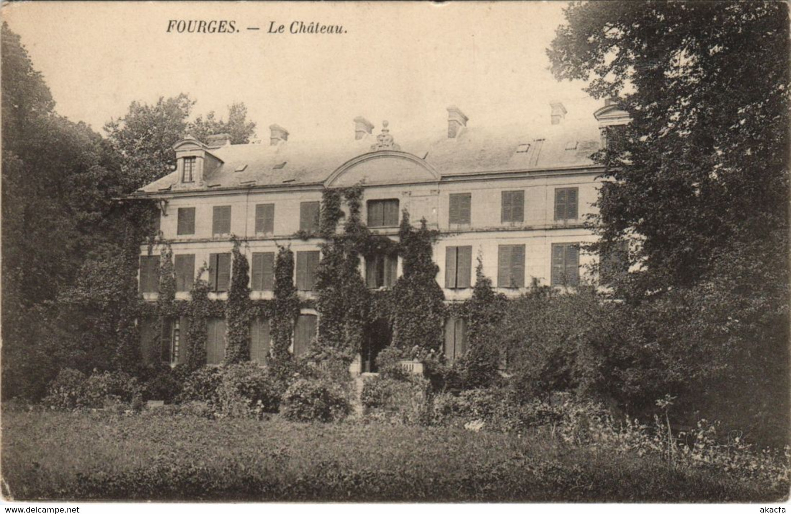 CPA FOURGES Le Chateau (1149413) - Fourges