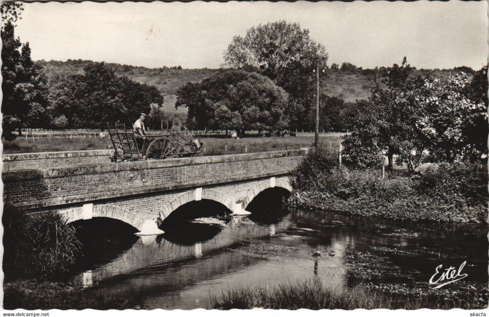 CPA MARCILLY-sur-EURE Le Pont Sur Le Couenon (1149614) - Marcilly-sur-Eure