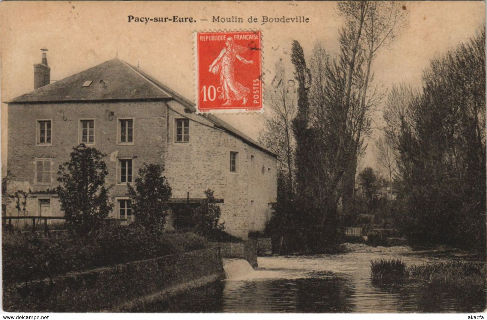 CPA PACY-sur-EURE Moulin De Boudeville (1160443) - Pacy-sur-Eure