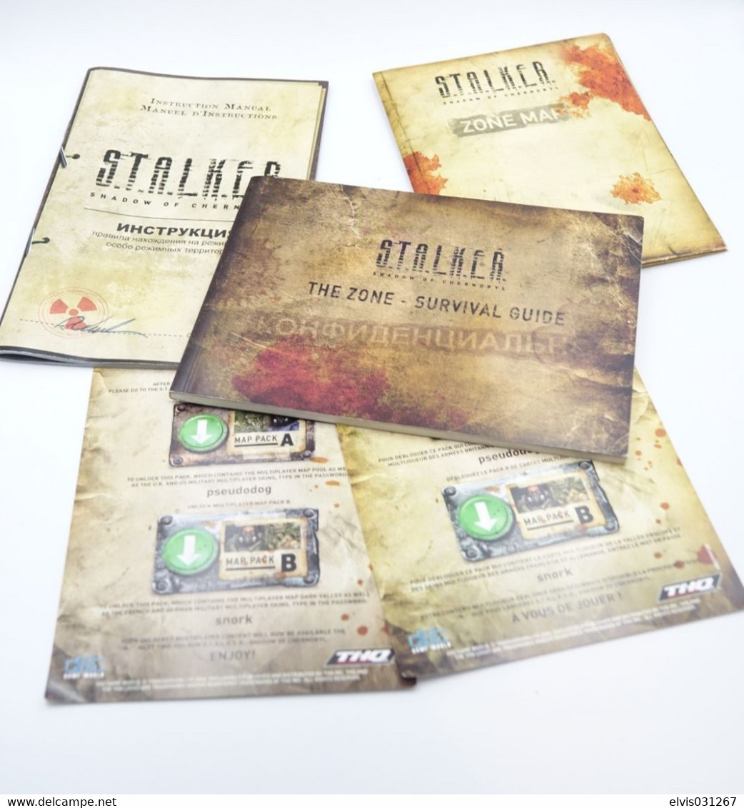 PERSONAL COMPUTER PC GAME : S.T.A.L.K.E.R. STALKER SHADOW OF CHERNOBYL COLLECTORS RADIATION EDITION - RARE - THQ - PC-Spiele