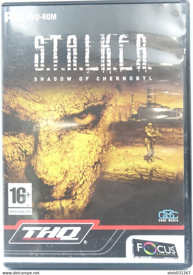 PERSONAL COMPUTER PC GAME : S.T.A.L.K.E.R. STALKER SHADOW OF CHERNOBYL - RARE - THQ - Jeux PC