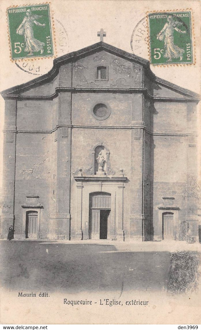 ROQUEVAIRE - L'Eglise, Extérieur - Roquevaire