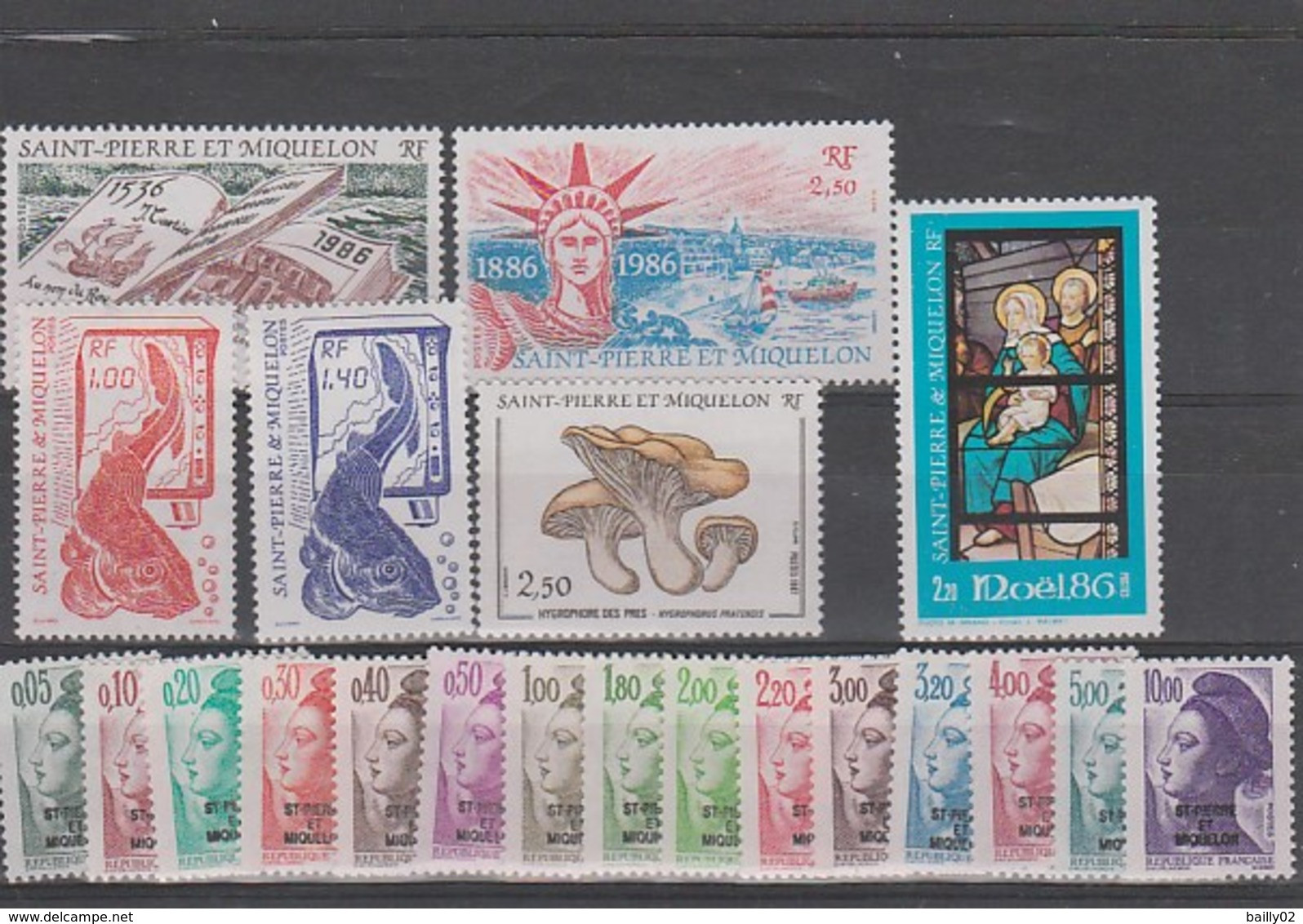 Année Complète 1986   455/474** - Volledig Jaar