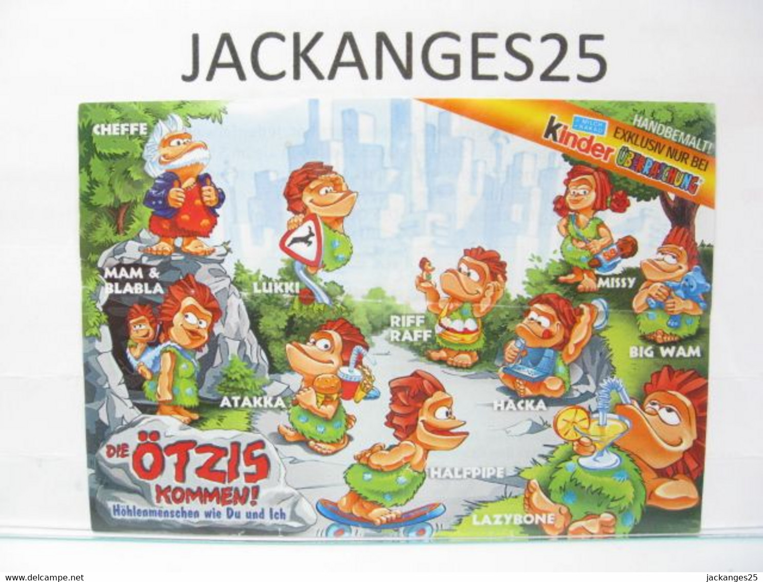 KINDER D CAVERNICOLIS ÖTZIS CROMIGNONS 2003  N° 7 + BPZ D + MAGIC CODE - Families