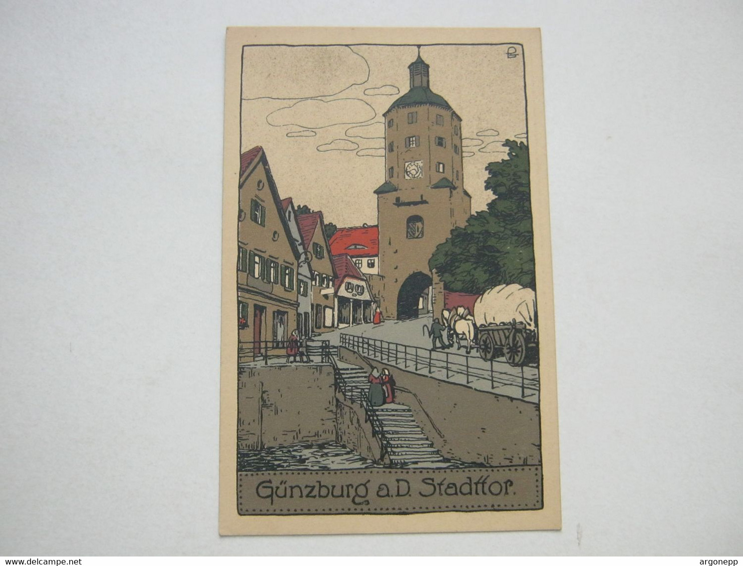 GÜNZBURG ,   Schöne Karte   , 2 Scans - Günzburg