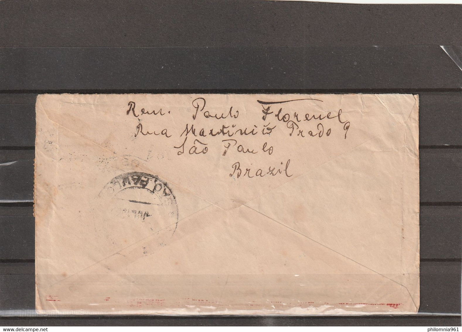 Brazil AEROPOSTAL AIRMAIL COVER TO Dresden Germany 1930 - Posta Aerea (società Private)