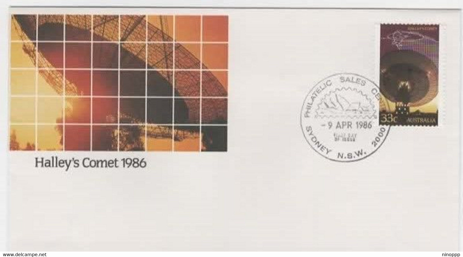 Australia 1986 Halley's Comet,First Day Cover - Ozeanien