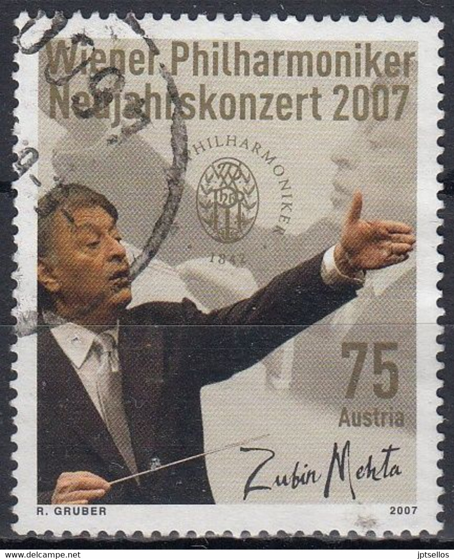 AUSTRIA 2007 Nº 2457 USADO - Used Stamps