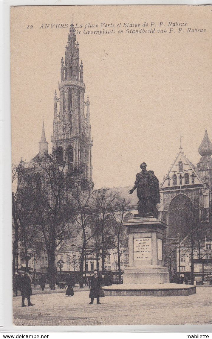 Carte Postale Anvers - Antwerpen