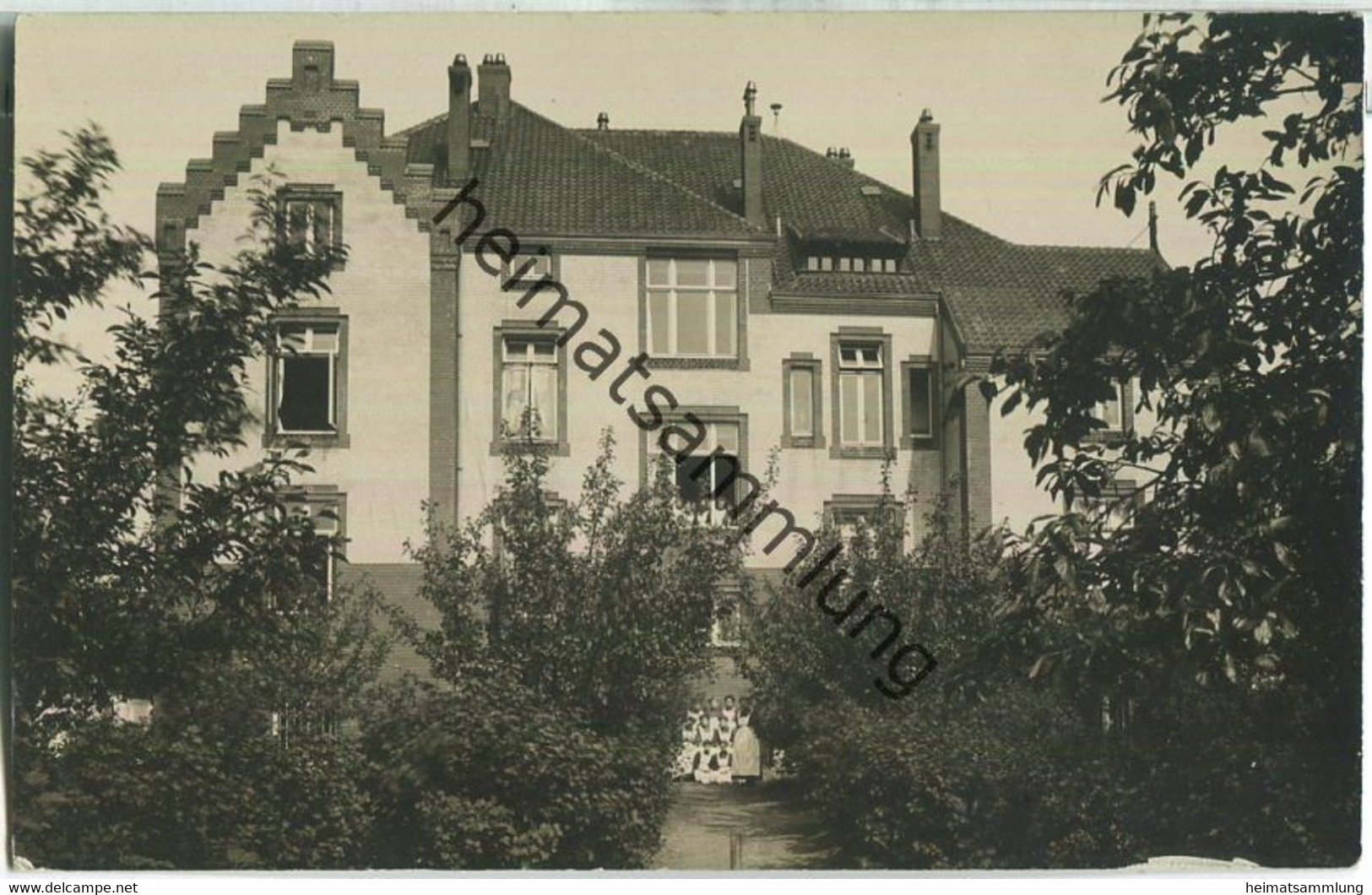 Hamburg-Alsterdorf - Annaheim - Dienstmädchenlehranstalt - Foto-Ansichtskarte 1911 - Verlag Schneider & Breuer Hamburg - Nord