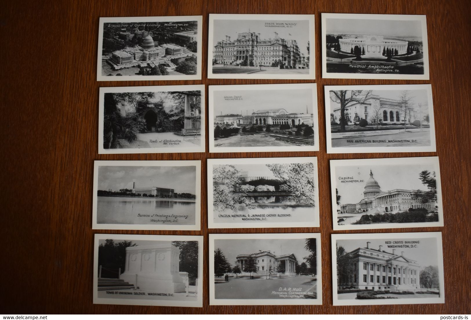 25 Genuine Photographs Washington DC Box Set - 5 - 99 Cartes