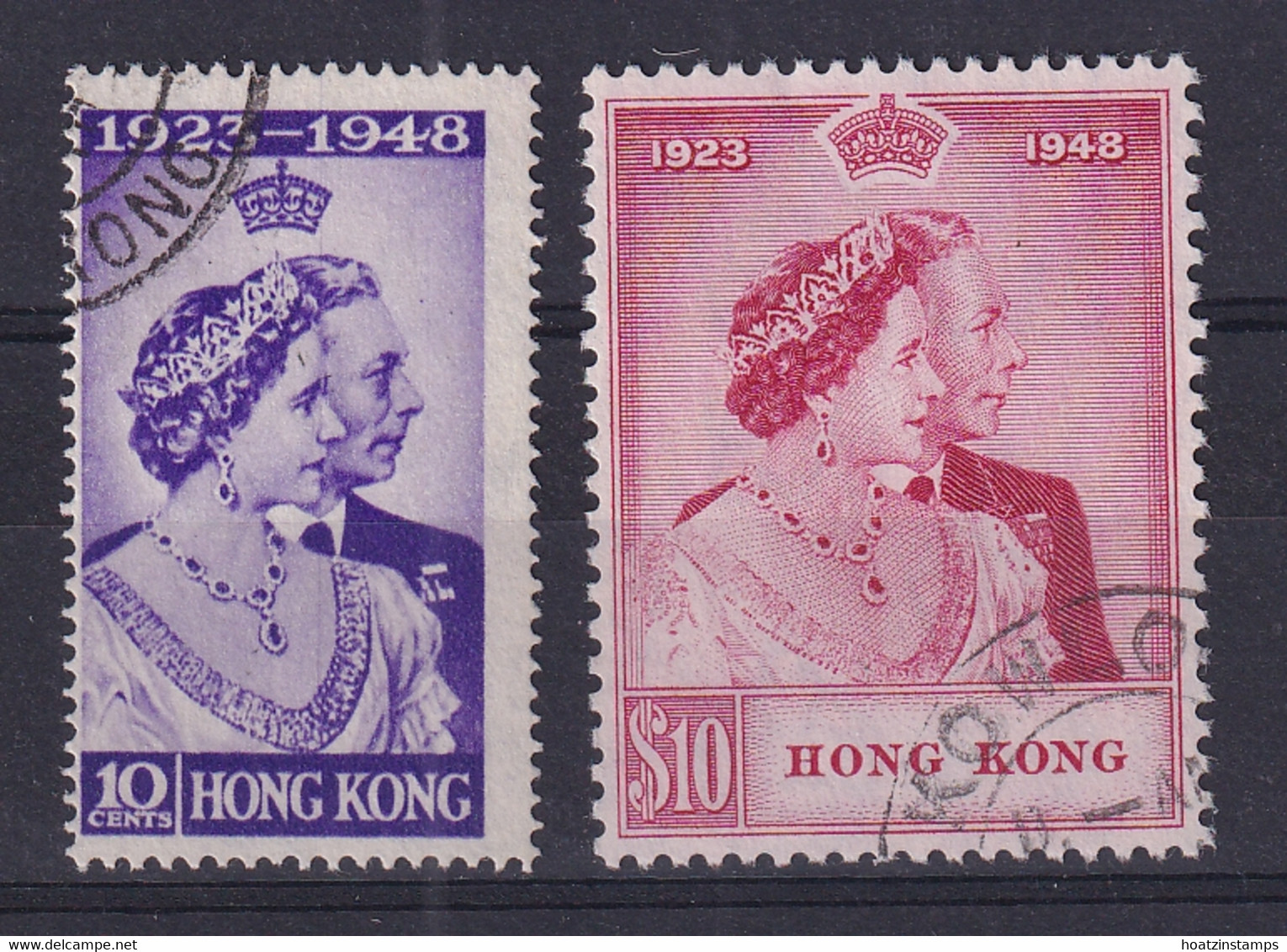 Hong Kong: 1948   Royal Silver Wedding      Used - Used Stamps