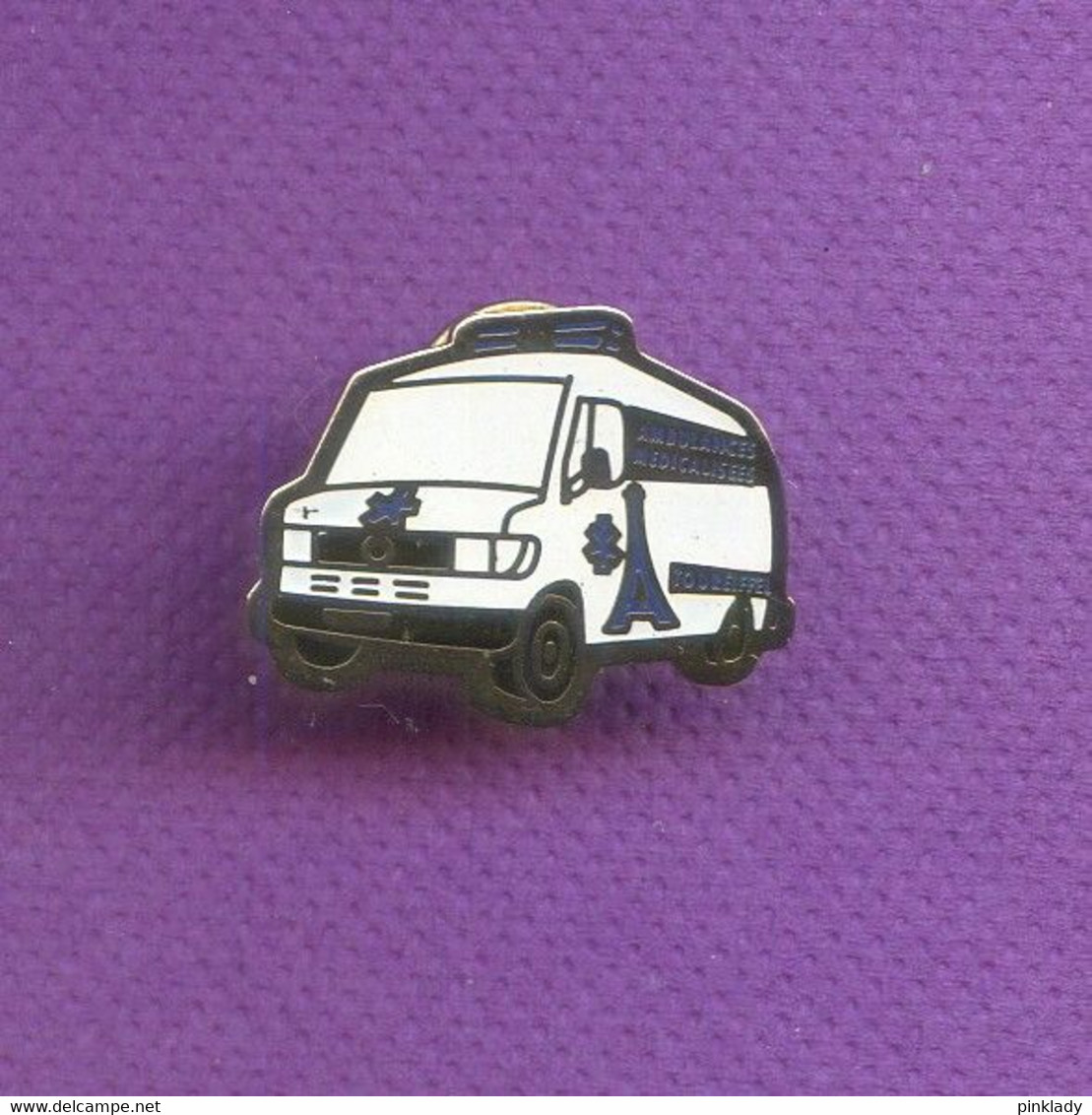 Rare Pins Ambulances Medicalisee Tour Eiffel M627 - Medical