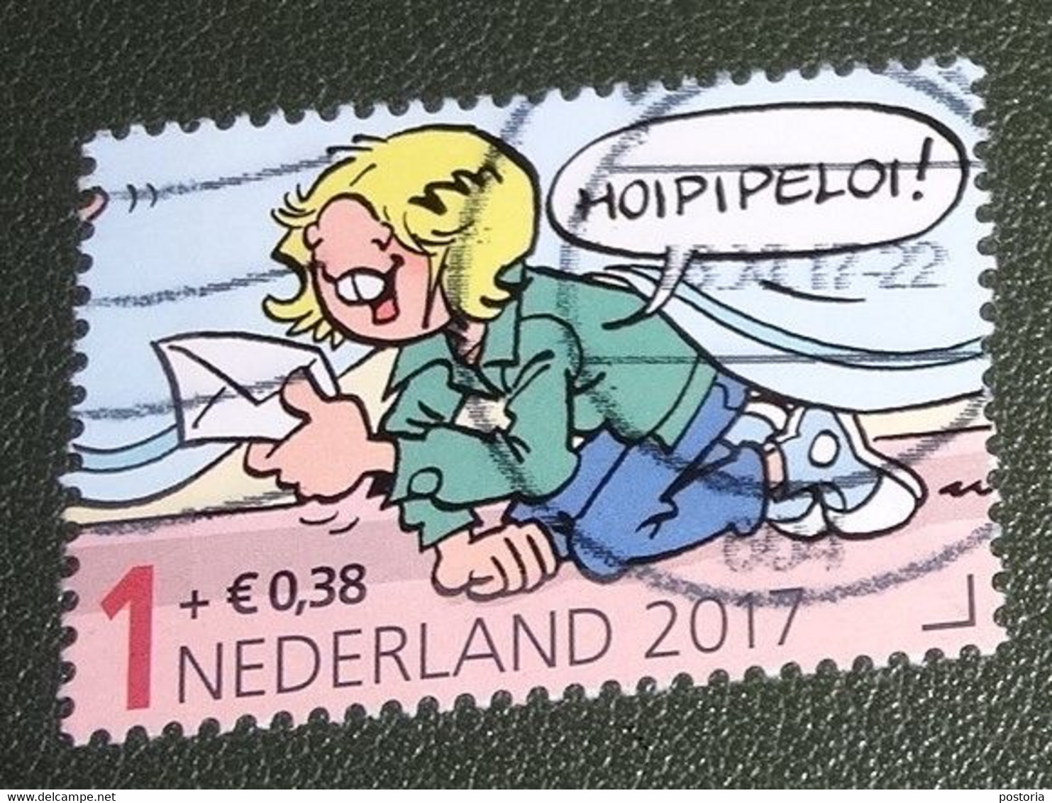 Nederland - NVPH - 3586e - 2017 - Gebruikt - Cancelled - Kinderzegels - Jan Kruis - Jan Jans Kinderen - Meisje Met Brief - Gebruikt