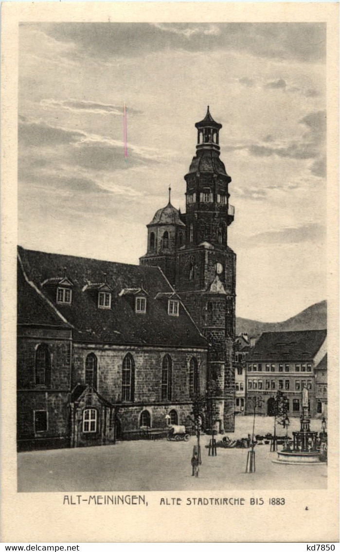 Alt-Meiningen - Alte Stadtkirche - Meiningen