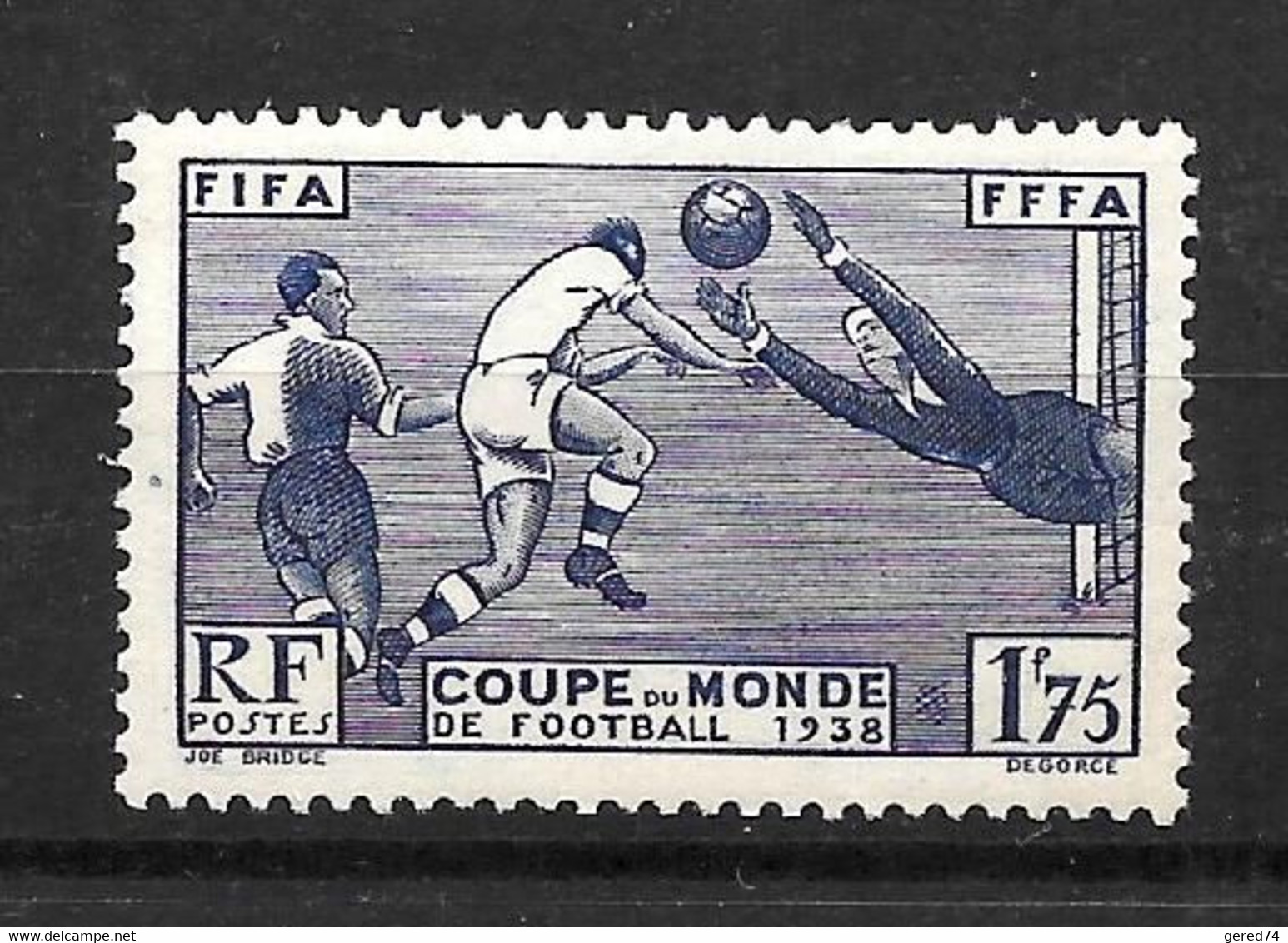 France : "Coupe De Football"  N° 396 ** (cote 35,oo €) - Unused Stamps