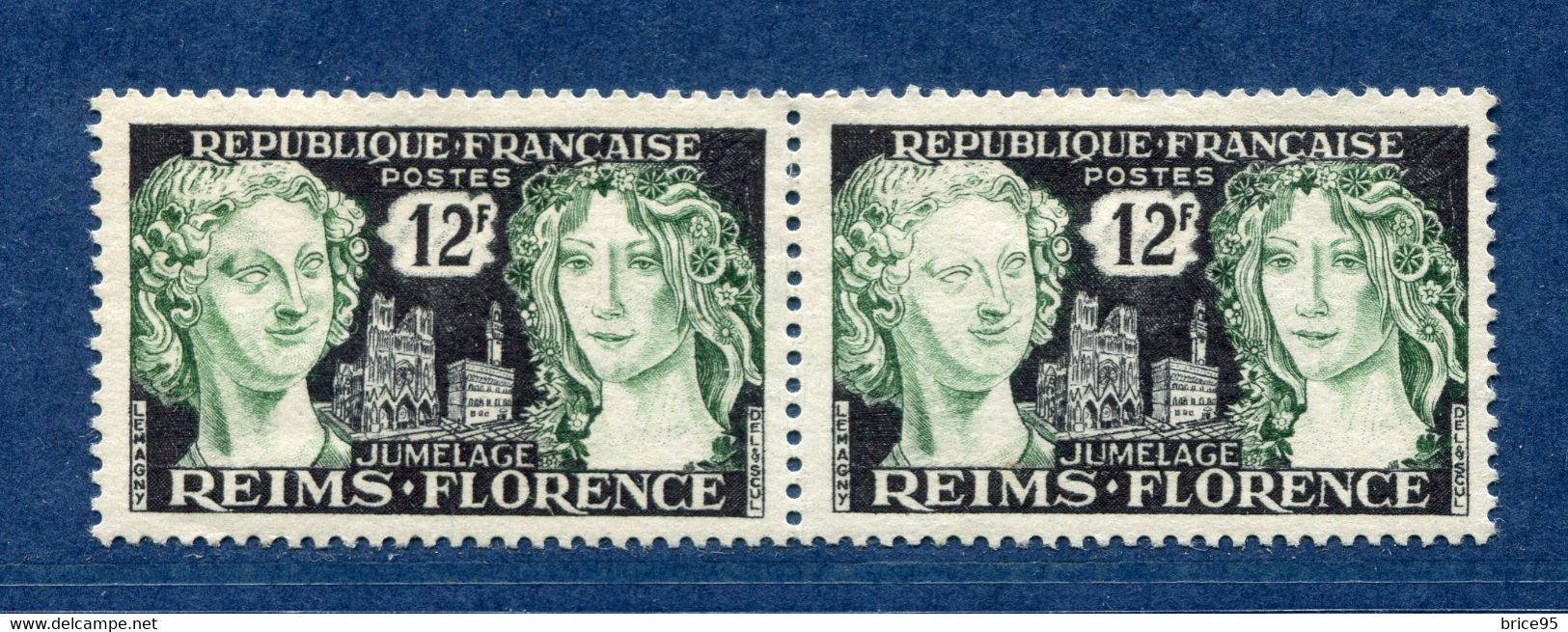 ⭐ France - Variété - YT N° 1061 - Couleurs - Pétouille - Neuf Sans Charnière - 1956 ⭐ - Ongebruikt