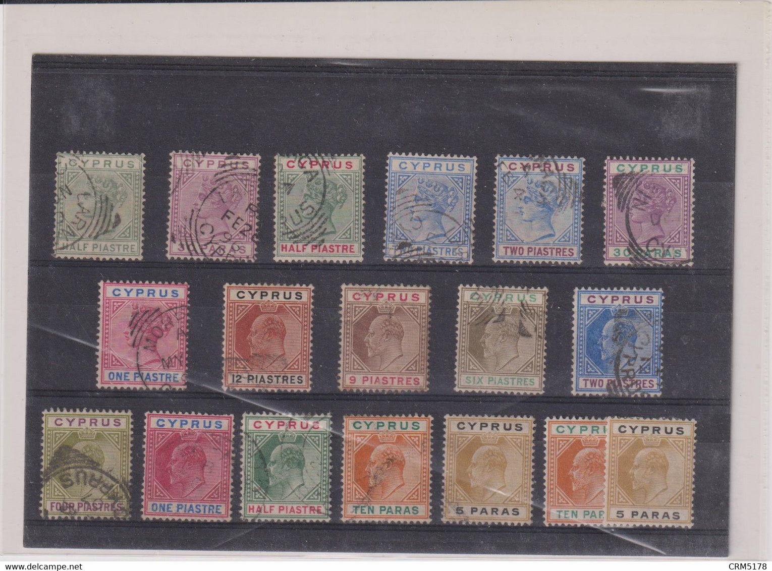 CHYPRE-LOT TP ENTRE LES N° 24 ET 64-OB-TB  1894 - Zypern (...-1960)