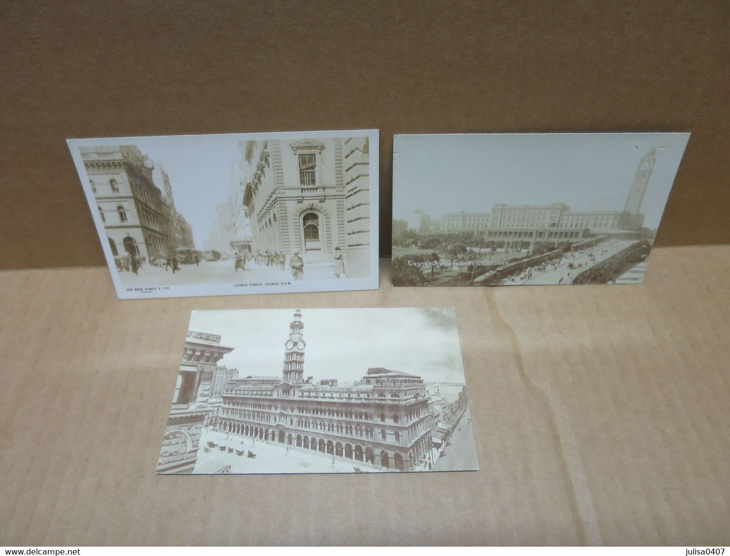 SYDNEY (Australie) Ensemble De 3 Cartes George Street Et Vues Diverses - Sydney