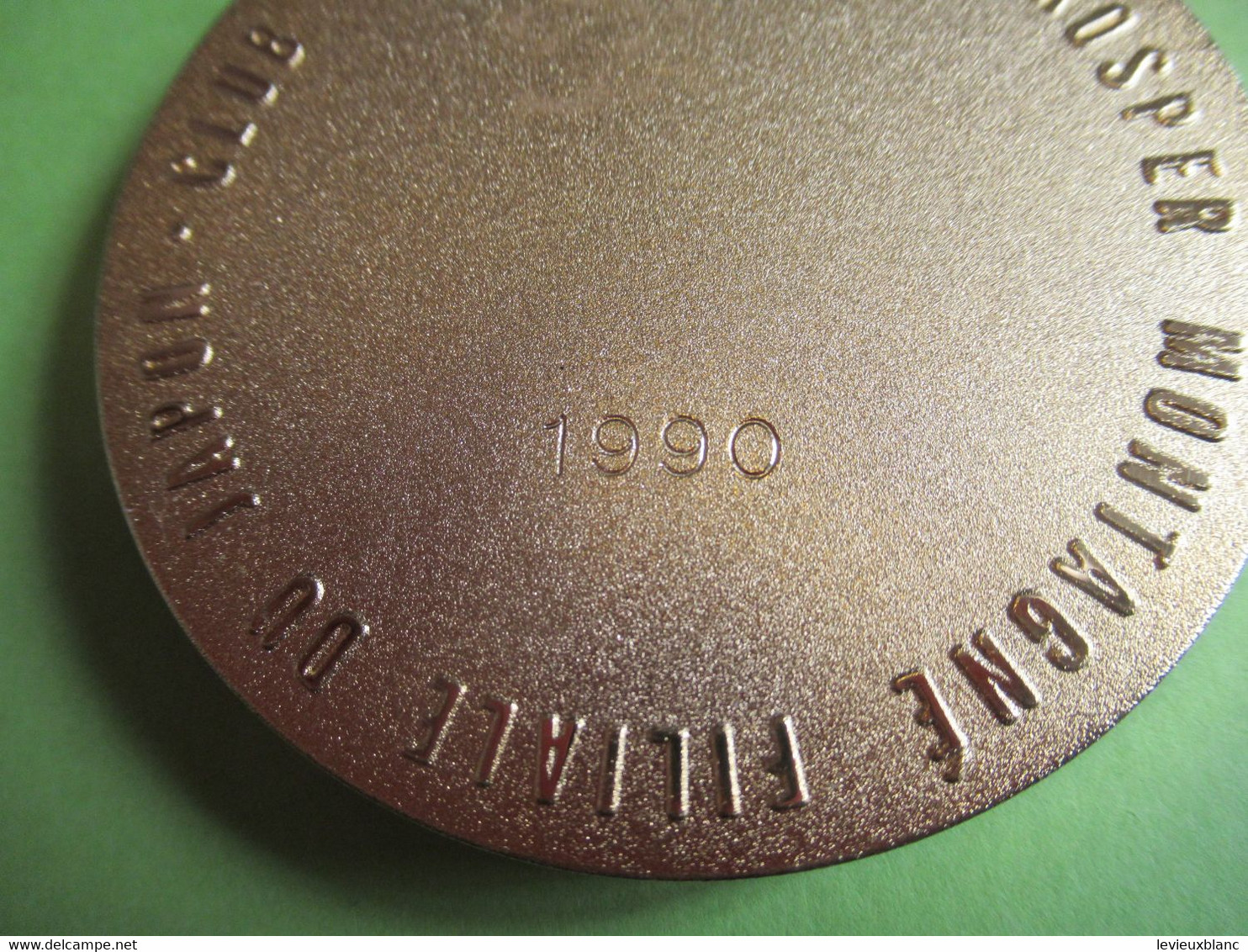 Médaille De Table Commémorative/ Membre Du Jury/Club Gastronomique Prosper Montagné/JAPON/Bronze Doré/1990    MED393 - Autres & Non Classés