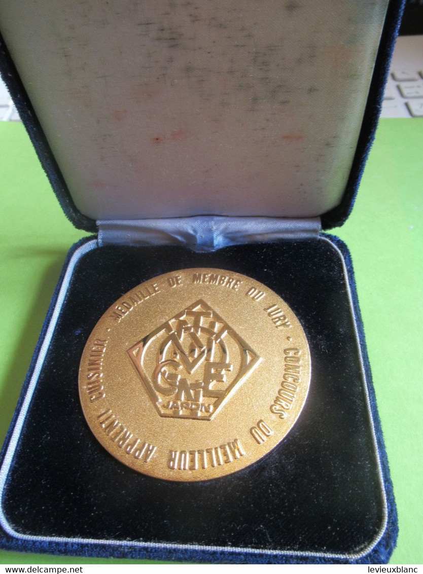 Médaille De Table Commémorative/ Membre Du Jury/Club Gastronomique Prosper Montagné/JAPON/Bronze Doré/1990    MED393 - Altri & Non Classificati