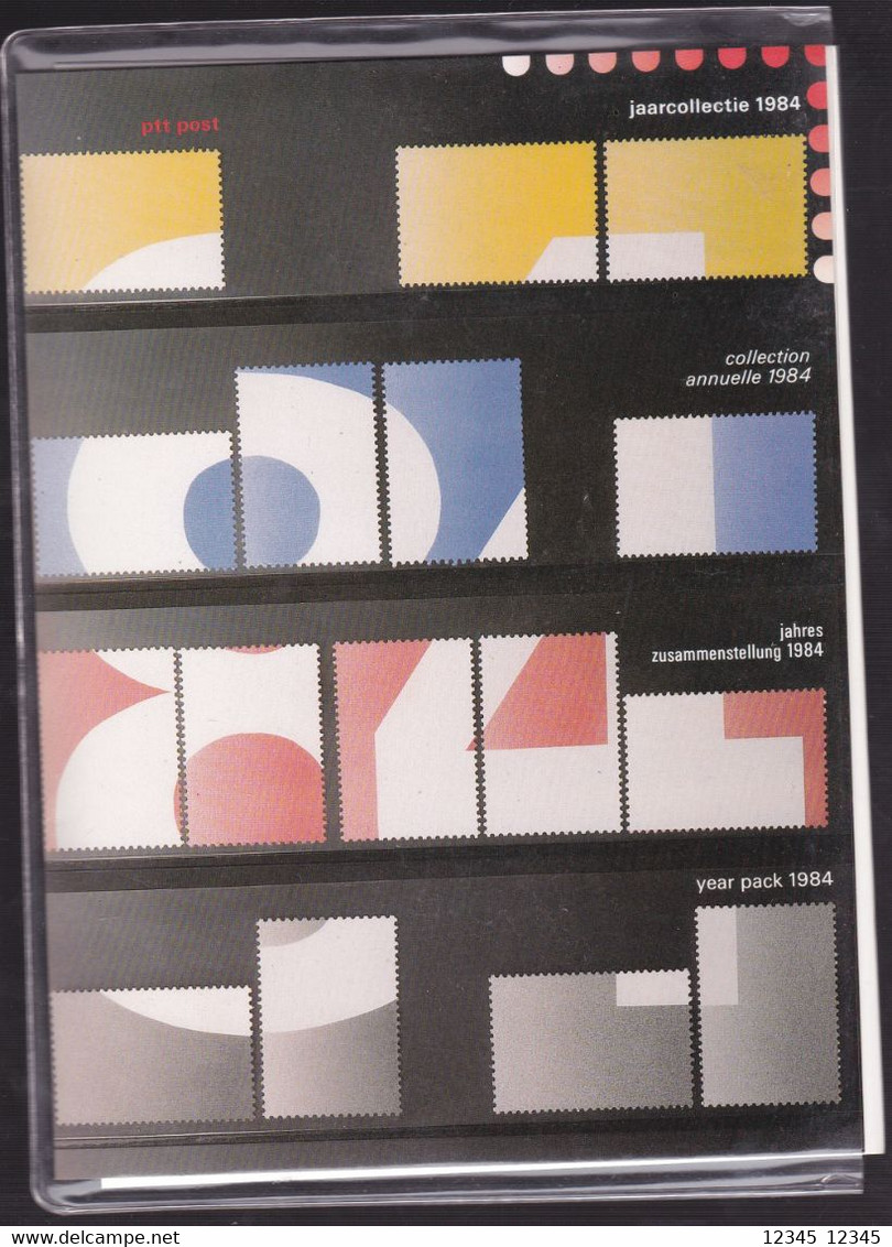 Nederland Year 1984, Postfris MNH, Original Complete, List Price NVPH € 25,40 - Full Years