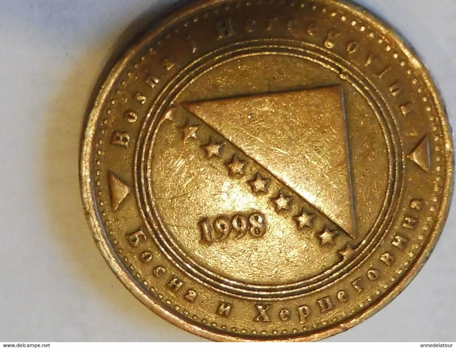 Pièce De Monnaie Année 1998 (Bosnie Herzégovine) - Bosnien-Herzegowina