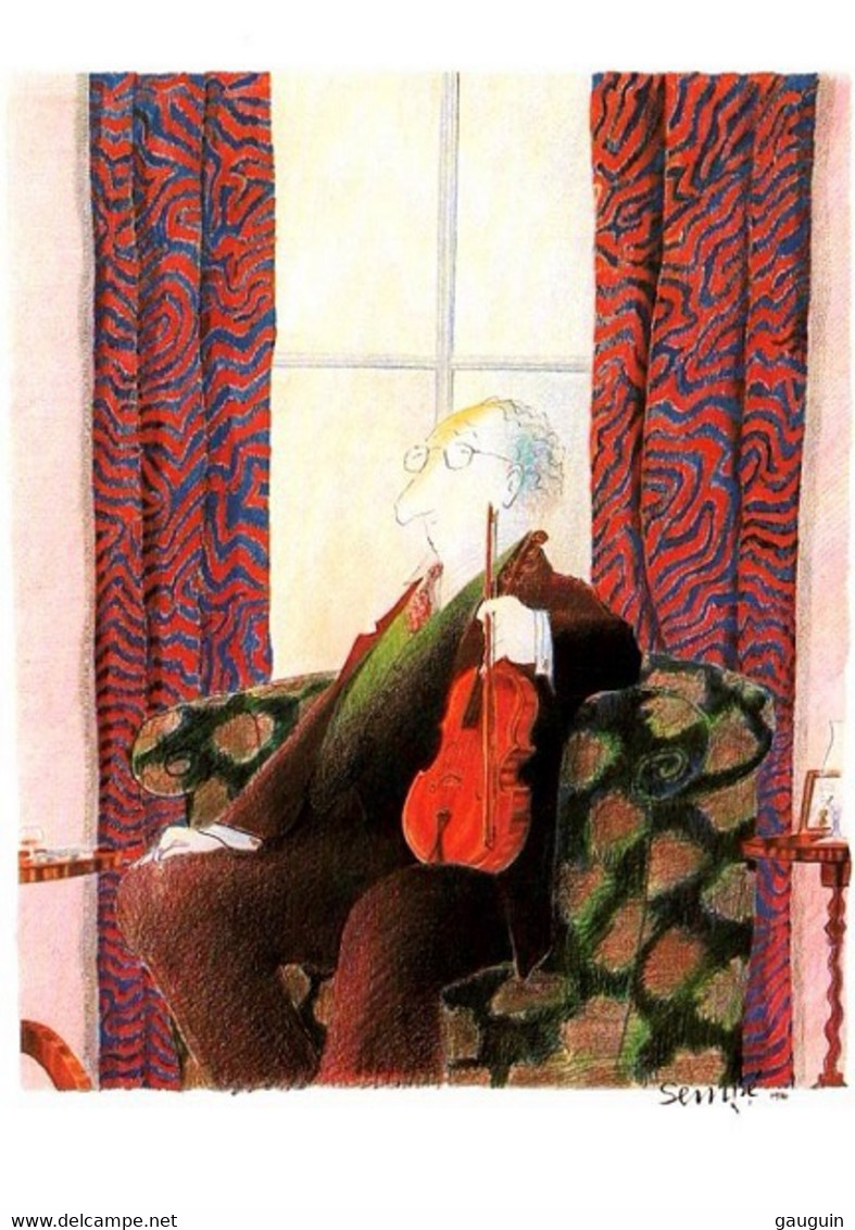 CPM - ILLUSTRATION Jean Jacques SEMPE -"Musiciens II"- Edition Allemande - Sempé