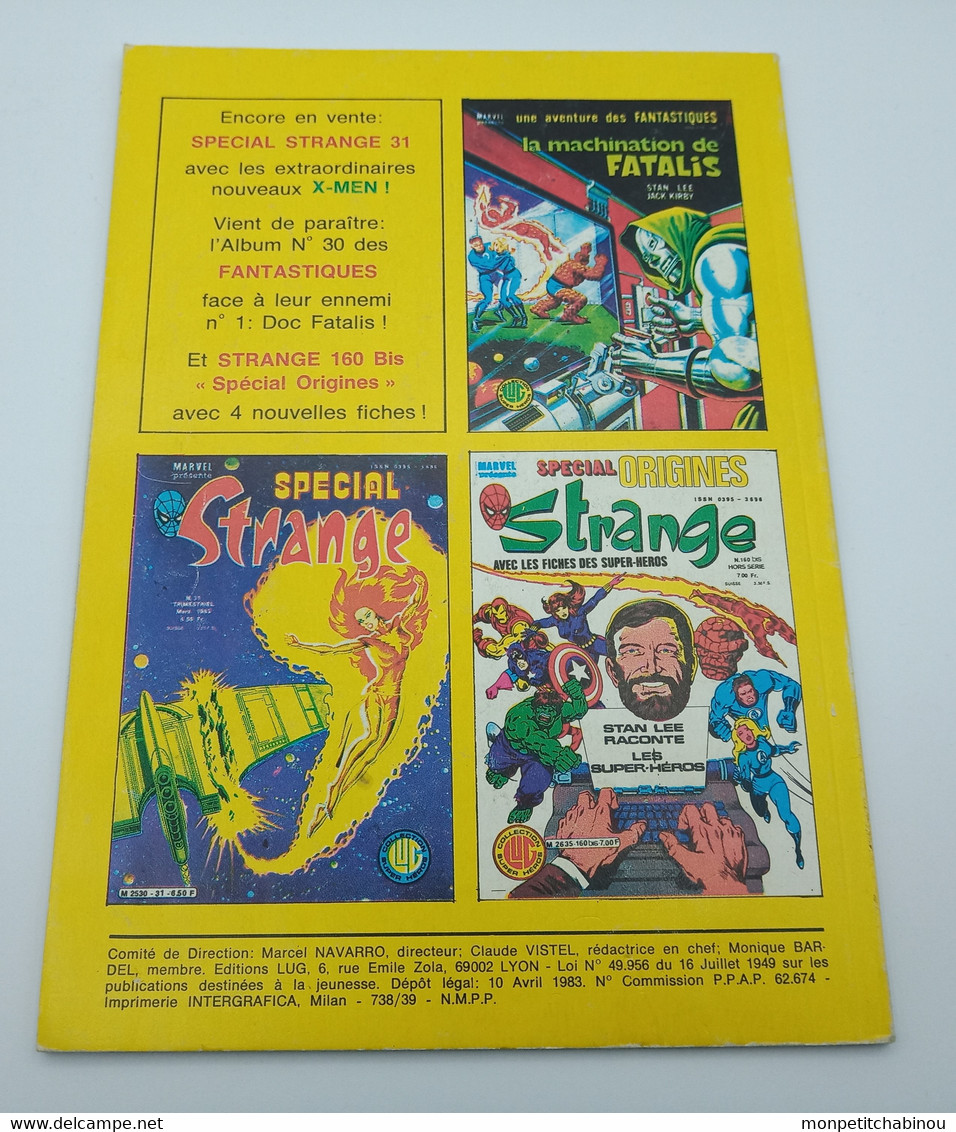Comic SPIDEY N°39 (Avril 1983) - Spidey